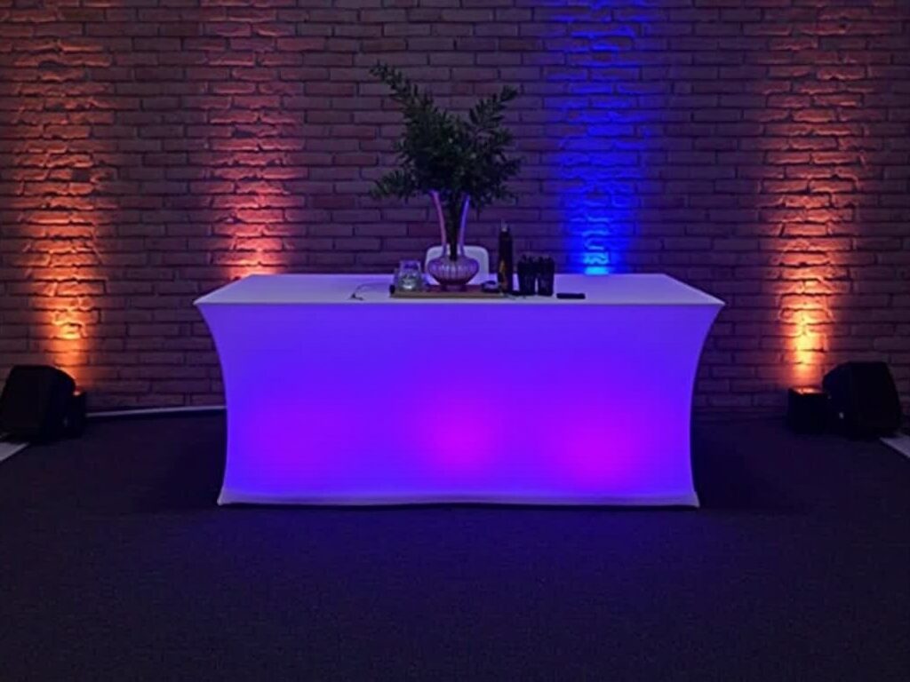 corporate event lighting services