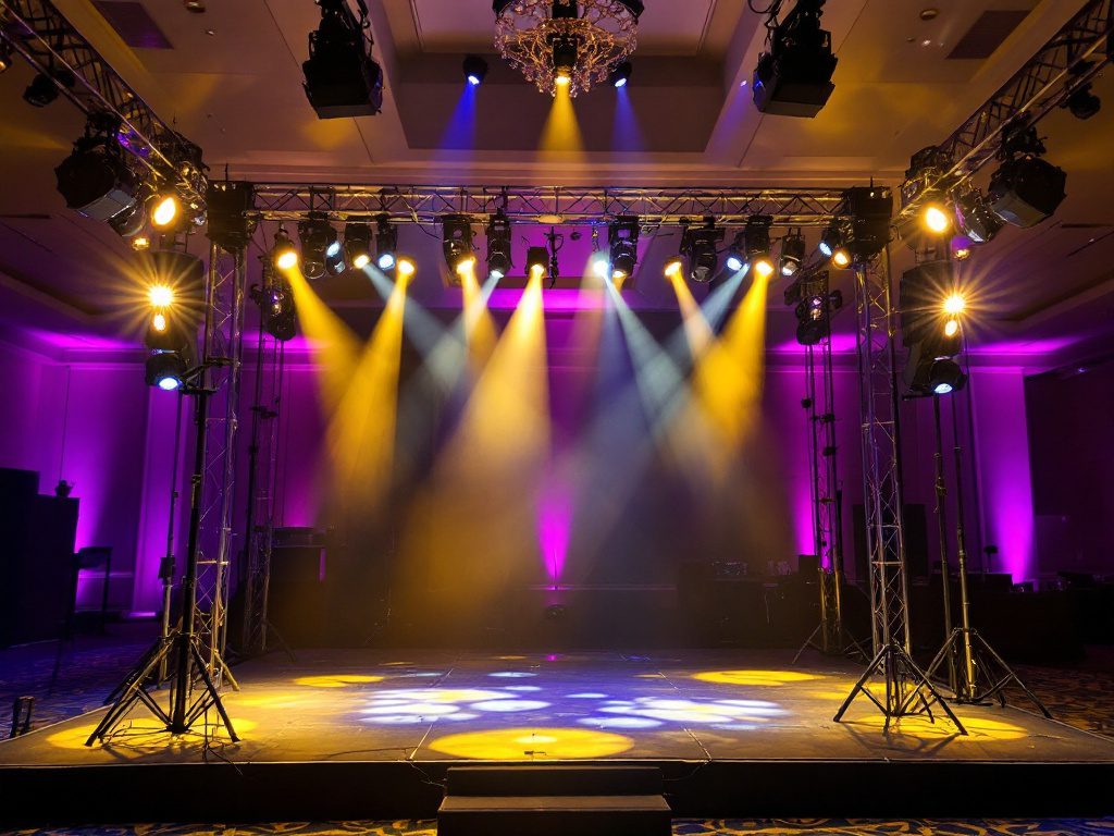 corporate event lighting services