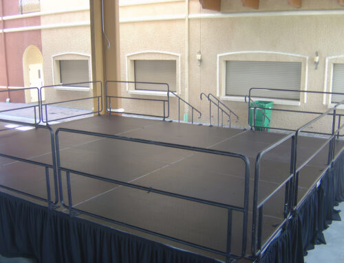 event infrastructure excellence: professional staging solutions